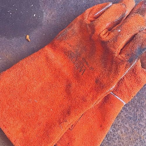 GMAW welding gloves
