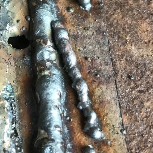 not strong mig weld