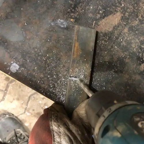 drilling hole